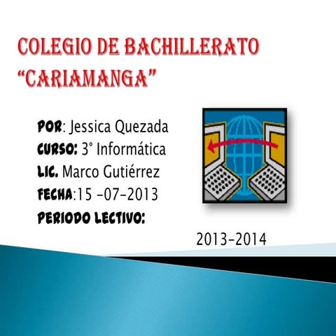 Colegio de bachillerato cariamanga