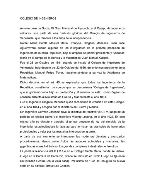 Colegio de ingeniero