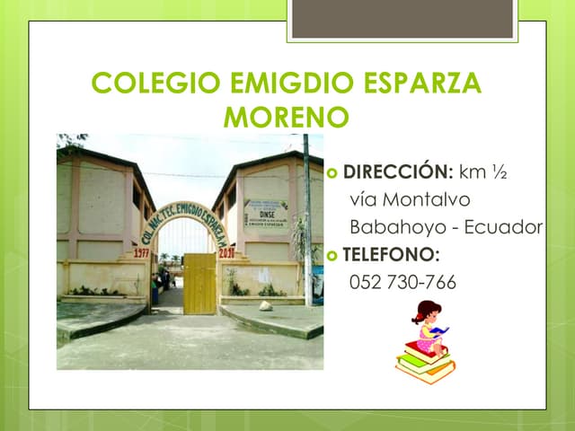 Colegio emigdio esparza moreno