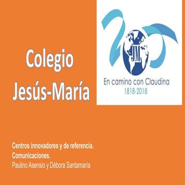 Colegio Jesús María Burgos. Hoja de ruta