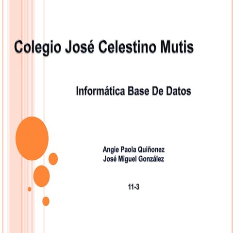 Colegio josé celestino mutis