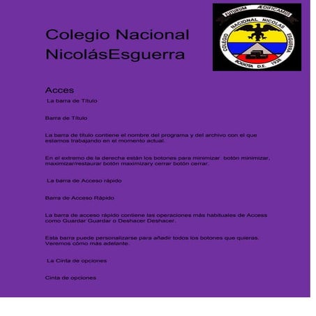 Colegio nacional