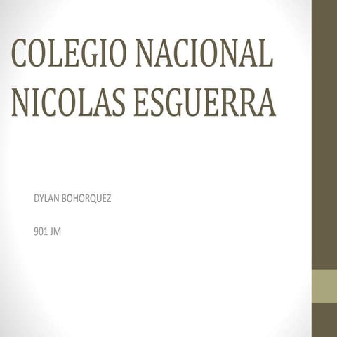 Colegio nacional