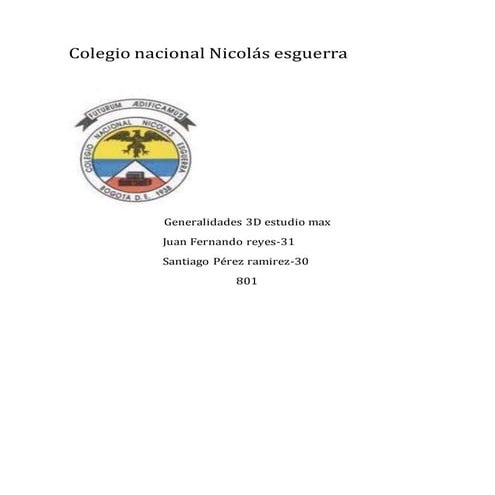 Colegio nacional nicolás esguerra