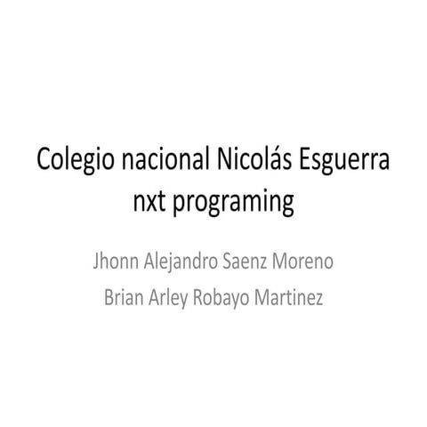 Colegio nacional nicolás esguerra