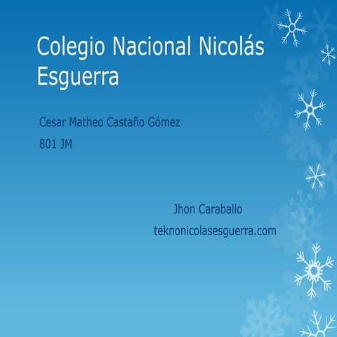 Colegio nacional nicolás esguerra 