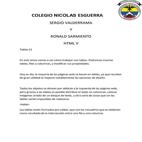 Colegio nicolas esguerraa