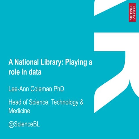 Coleman: Latest trends in Data Analysis for the Scholarly and Academic Publis...