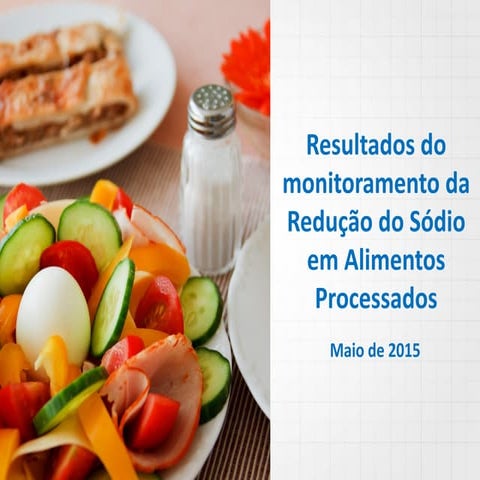 Coletiva Redução do Sódio em Alimentos Processados