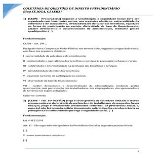 Coletânea Dir. Previdenciário_ Demo