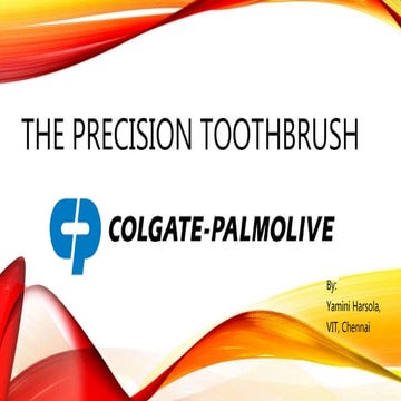 Colgate precision case study analysis | PPTX