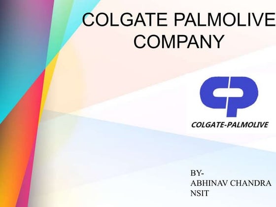 Presentation on Colgate Toothpaste | PPT