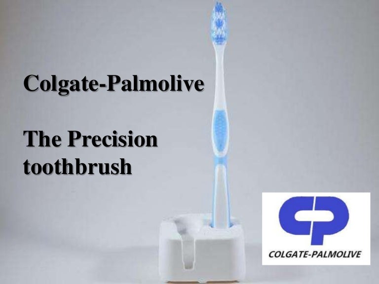 Colgate palmolive precision toothbrush case study