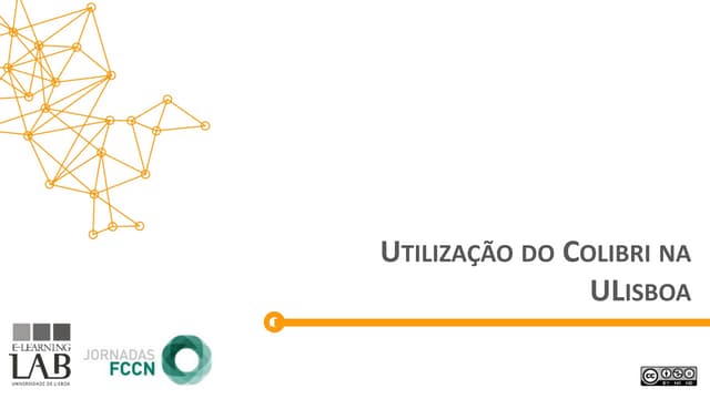 Utilização do Colibri na ULisboa