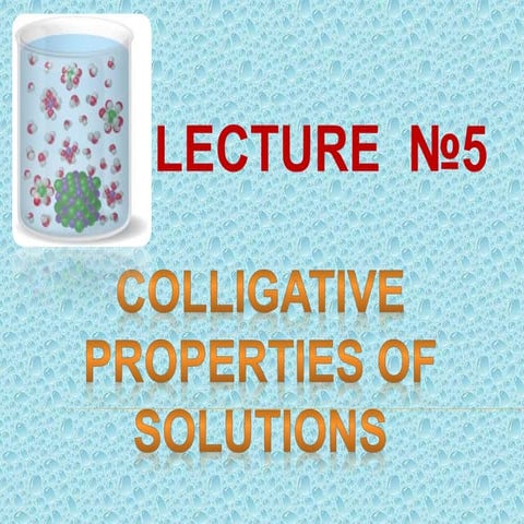 Coligative solution .pptx