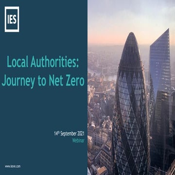 How Local Authorities can meet Net-Zero Carbon targets by 2030: Niall Gibson ...
