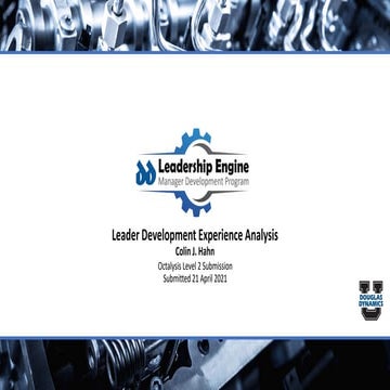 Octalysis Level 2 Certificate - Colin Hahn - Leadership Engine