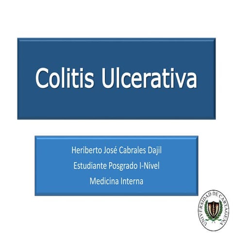 Colitis ulcerativa