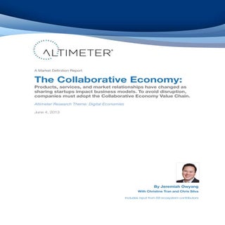 [Report] The Collaborative Economy,...
