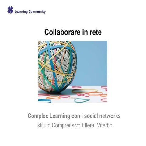 Collaborare in rete