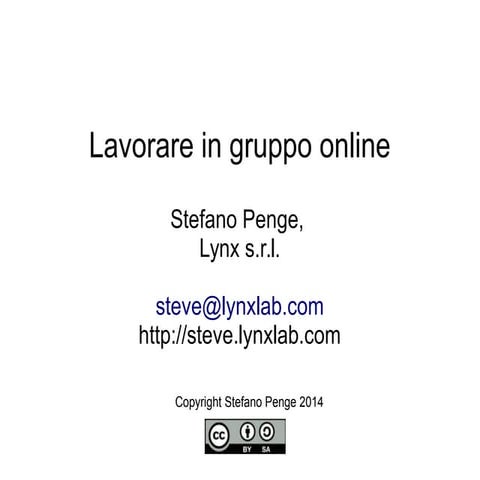 Collaborare online