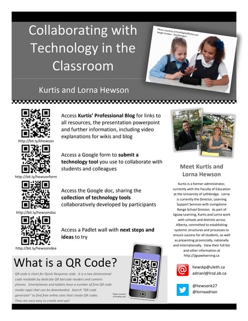 Collaborating with technology handout