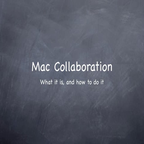 Collaboration