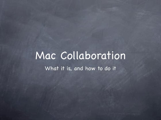 Collaboration