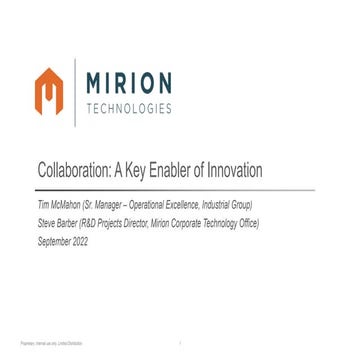 Collaboration - A Key Enabler of Innovation (Mirion).pdf