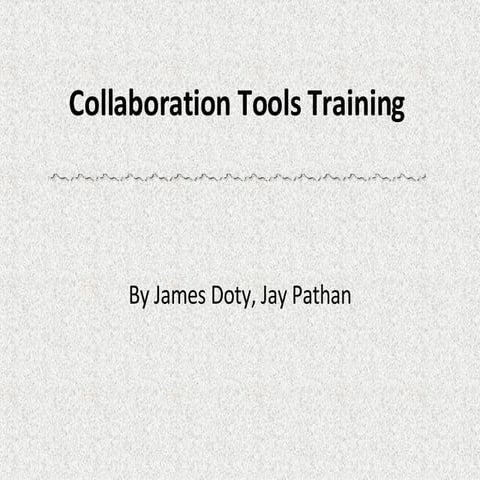 Collaboration Tools
