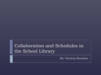 Collaboration and Scheduling