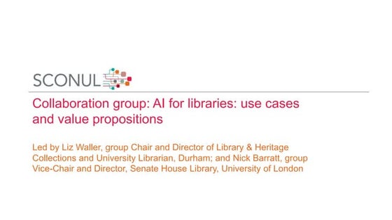 SCONUL Library Design Awards 2019 - University of Essex | PPT