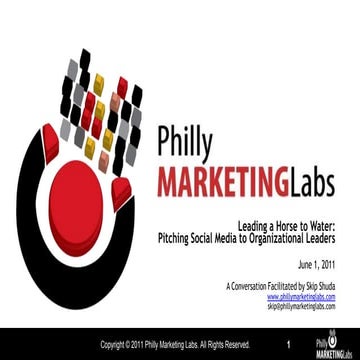 Collaboration on social media sales   leading horse to water june 1 2011