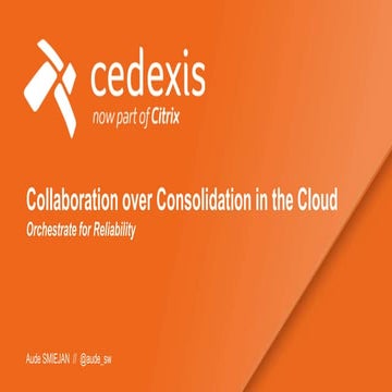 Collaboration over Consolidation in the Cloud