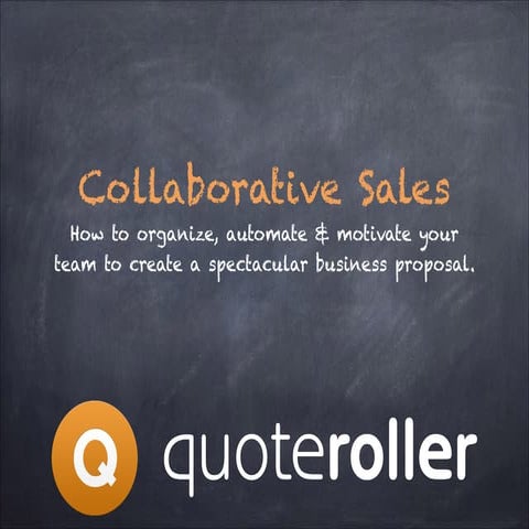Collaborative Sales Guide to Business Proposal Writing