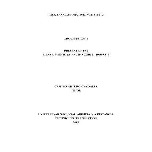 Collaborative activity  essay eliana montoya