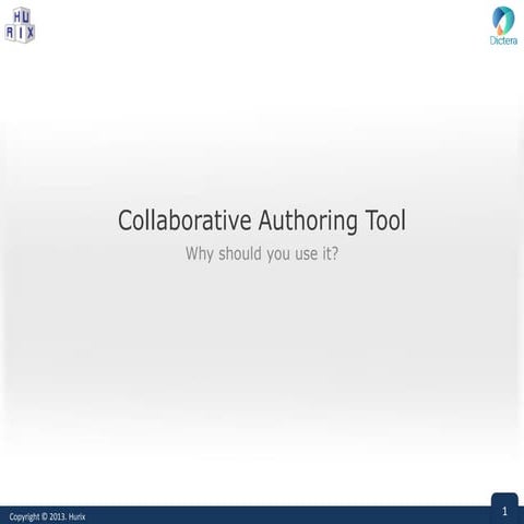 Collaborative authoring
