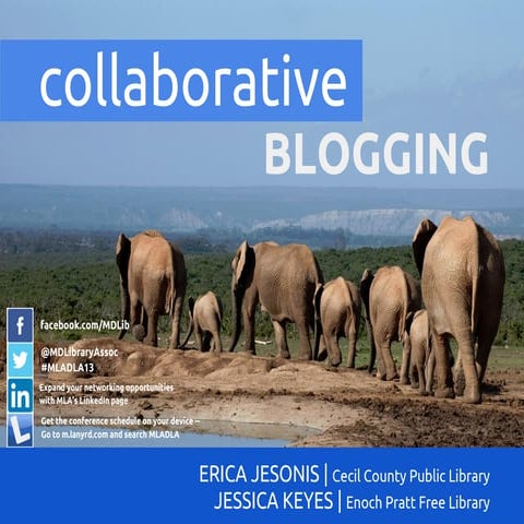 Collaborative Blogging for Libraries