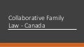 Collaborative Family Law - Canada