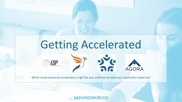 Collaborative getting accelerated webinar with agora, fledge, edd, village ca...