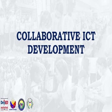 COLLABORATIVE ICT DEVELOPMENT-students copy, a tool for online collaboration ...