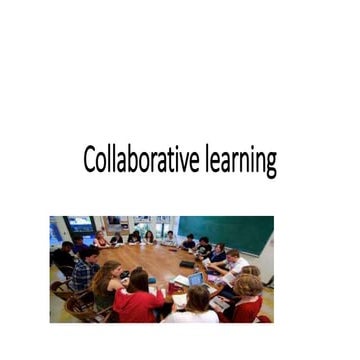 Collaborative learning 2