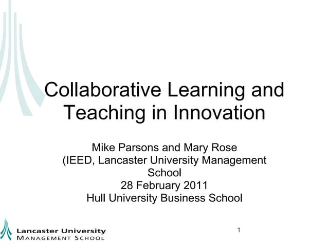 Collaborative learning and_teaching...