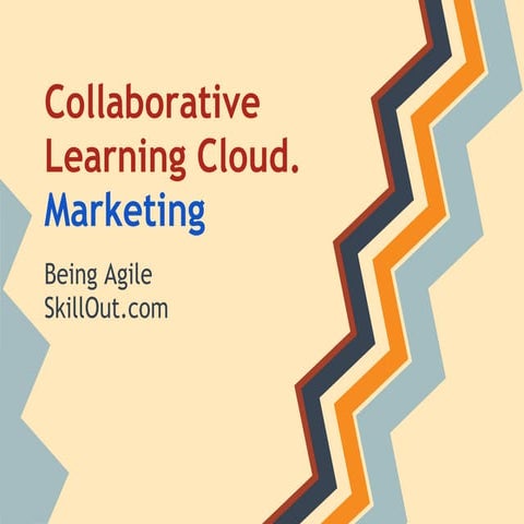 Collaborative learning cloud. Marketing