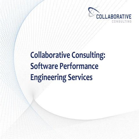 Software Performance Engineering Services