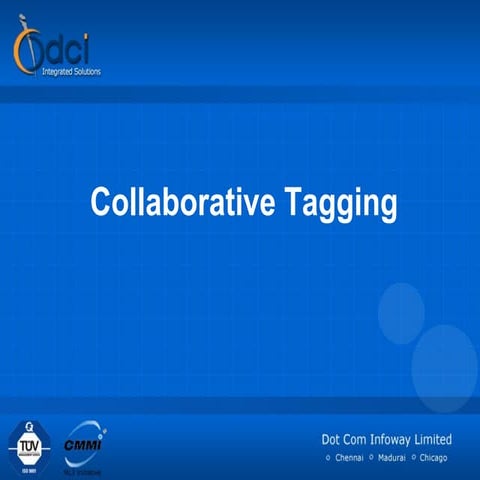 Collaborative Tagging - Folksonomy