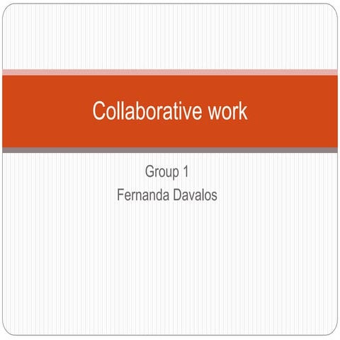 Collaborative work project 3