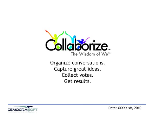 Collaborize Overview