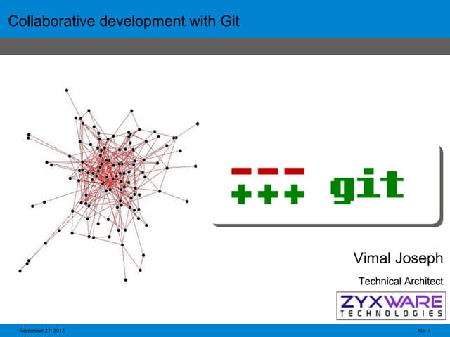 Collaborative development using git, Session conducted at Model Engineering C...