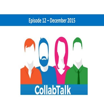 CollabTalk on ITUnity -- Webisode 12